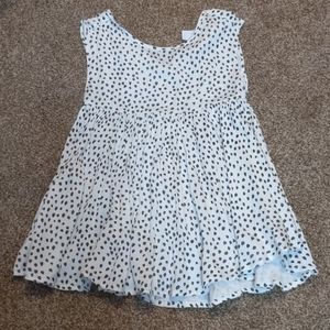 Alice and Ames party dress in charcoal dot